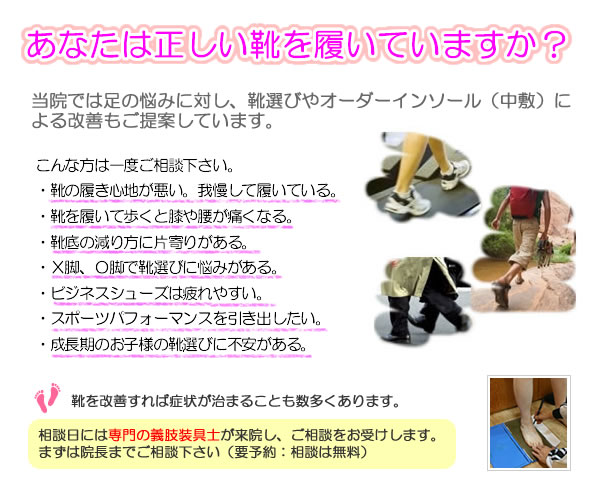 インソール案内